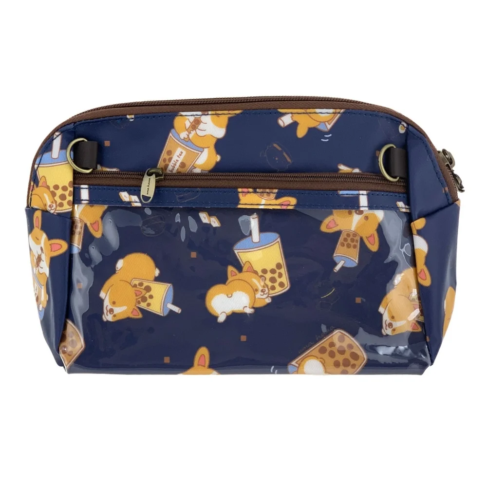 Waterproof Boba Corgi Crossbody Shoulder Phone Purse - Picture 5 of 9